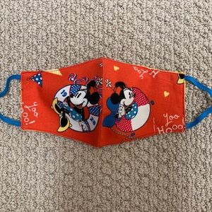 🆕 Disney Mickey Mouse handmade 2-layer reversible face mask